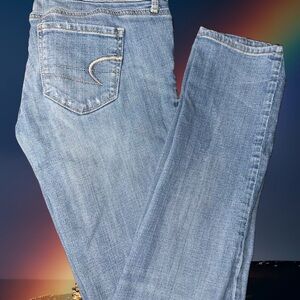 American Eagle Outfitters Light Blue Skinny Jeans
